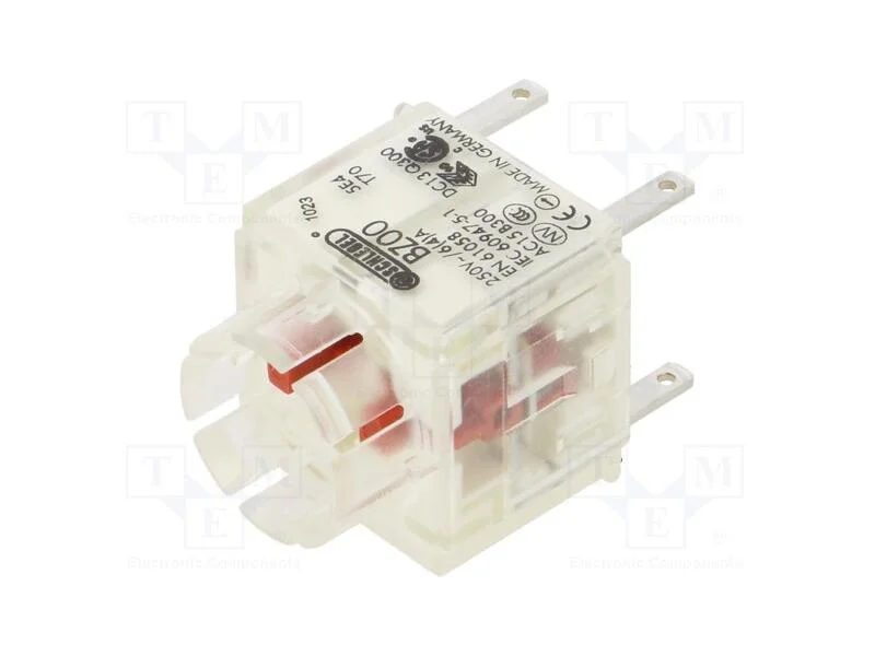 Componente de pino, -30÷70C, IP00, Contatos: NC x.