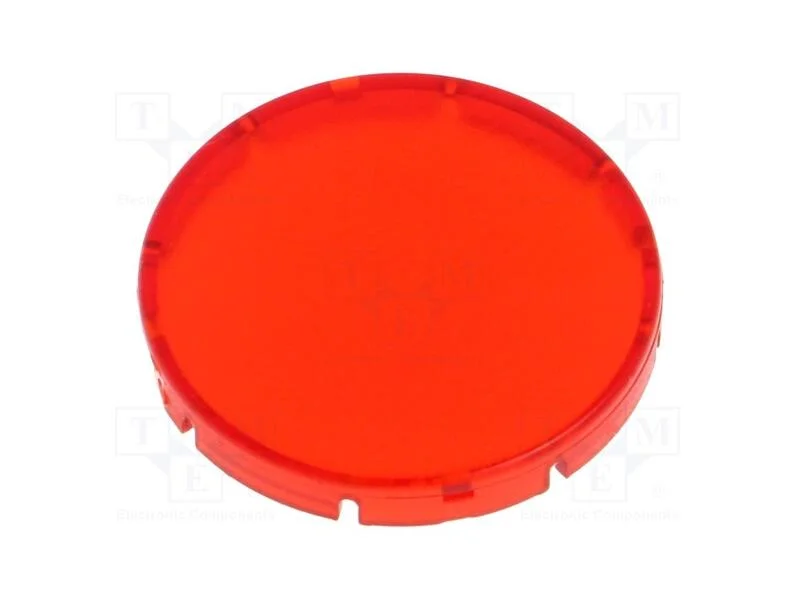Lente para Pressão, Rontron-R-Juwel, Vermelho,Transparente