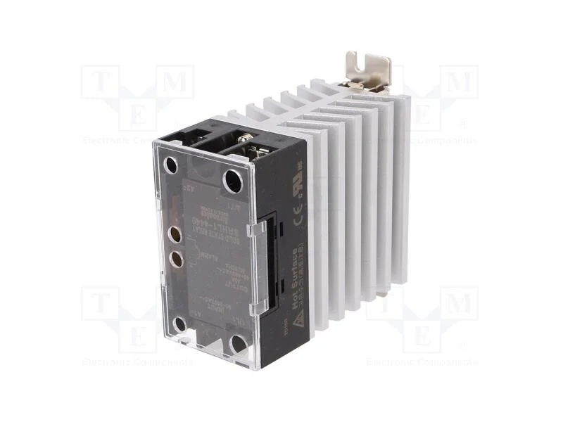 Relé: Semicondutores, Ucoma: 90÷240vac, 40a, 48÷480vac, -30÷70c