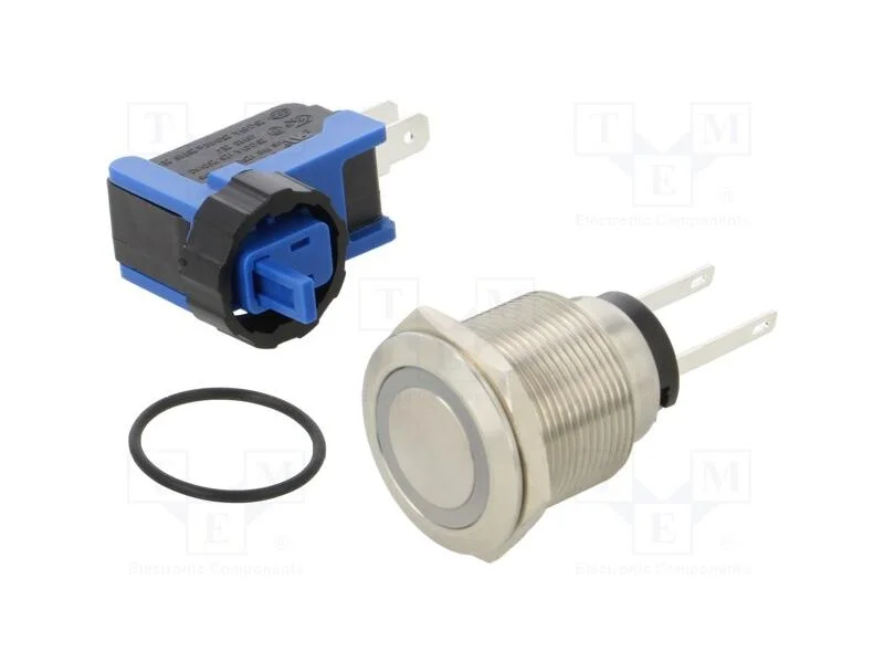 Interruptor: antivandalismo, Pos: 2, SPST NC + NO.