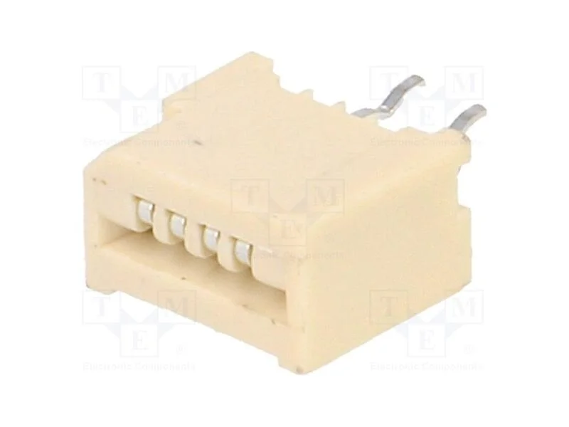 Conector: FFC/FPC, simples, PIN: 4, Non-ZIF, THT,.