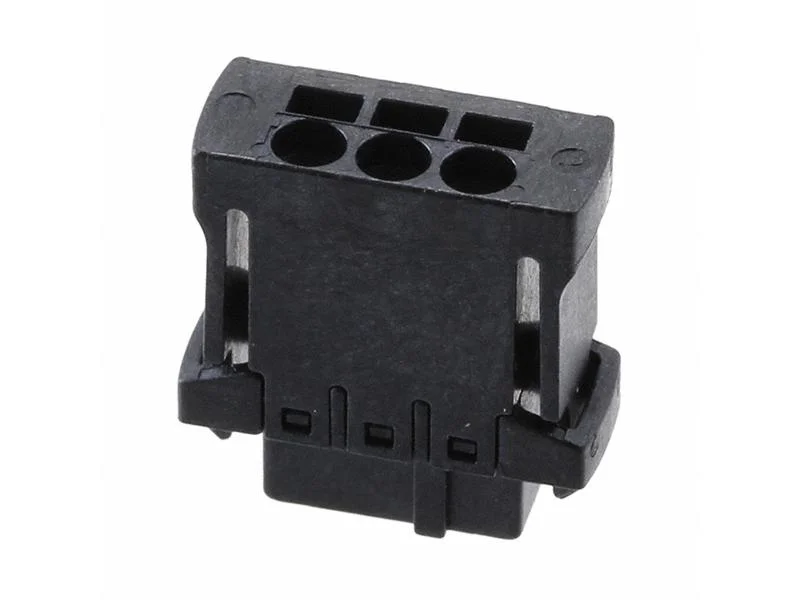 Conector: Fio-Placa, Macho, Pin: 3, 2,54mm, Har-Flexicon, Ficha