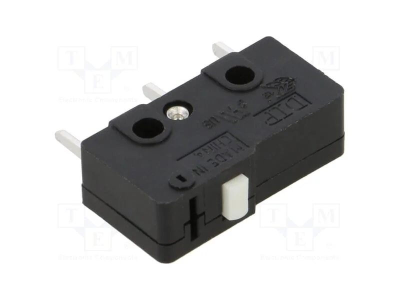 Microinterruptor SNAP ACTION, 3A/250VAC, 3A/30VDC.