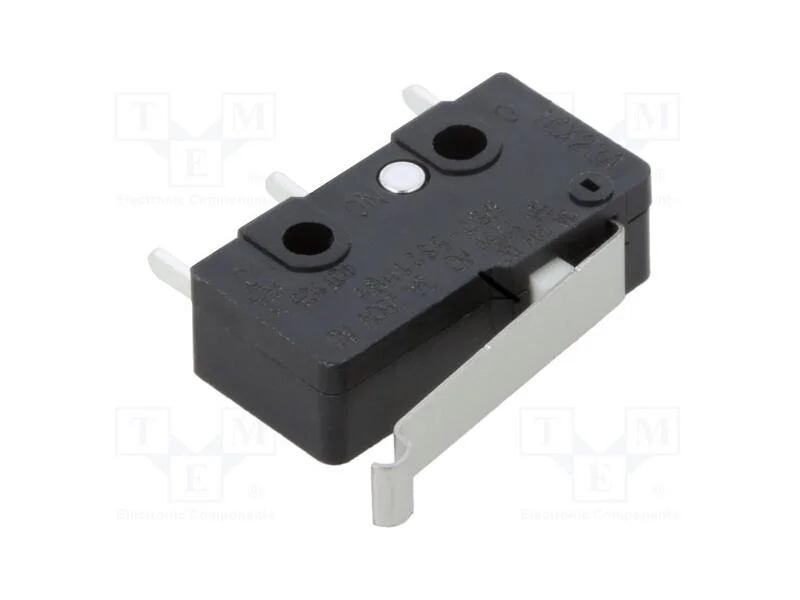 Microinterruptor SNAP ACTION, 3A/250VAC, 3A/30VDC.