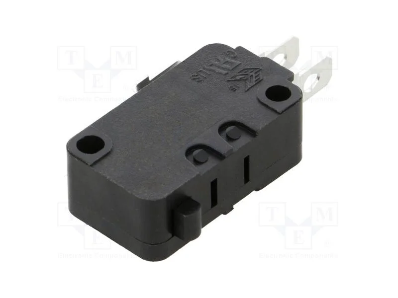 Microinterruptor SNAP ACTION, 5A/250VAC, sem alav.
