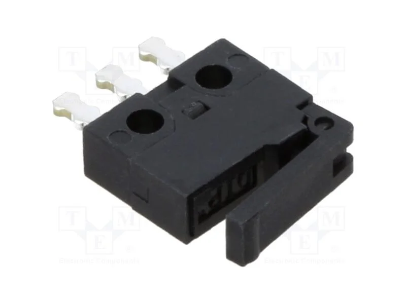 Microinterruptor SNAP ACTION, 0,5A/30VDC, com ala.