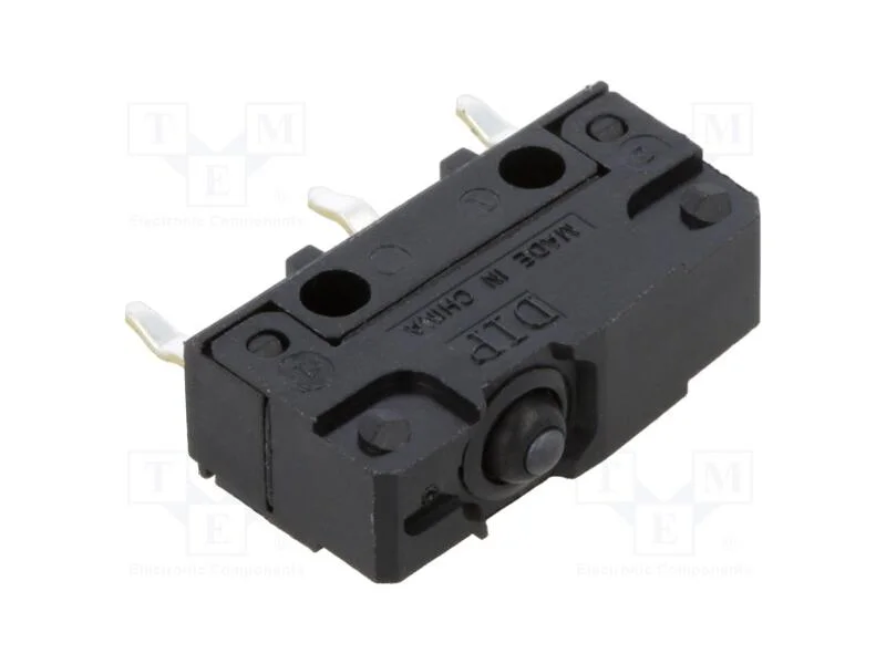 Microinterruptor SNAP ACTION, 2A/250VAC, 2A/30VDC.