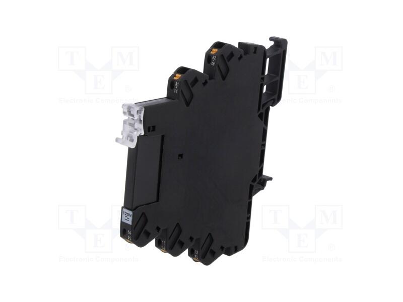 Relé: de interface, Ucoma: 120VAC,120VDC, 2A, 3÷3.