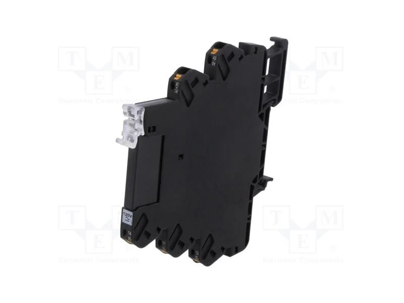 Relé: de Interface, Ucoma: 120vac,120vdc, 2a, 3÷33vdc, -20÷60c