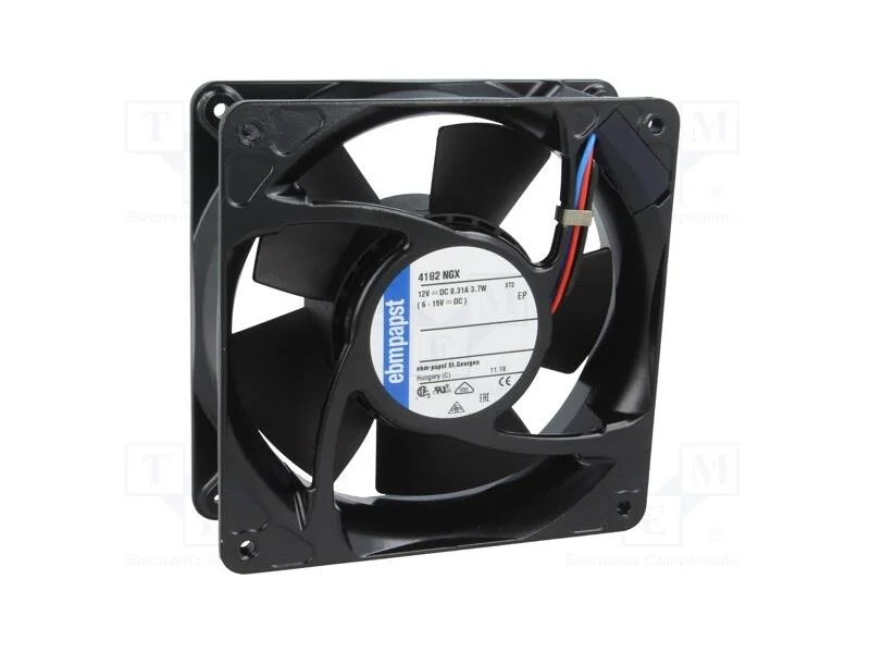 Ventilador: Dc, Transversal, 12vdc, 119x119x38mm, 160m3/H, 44dba