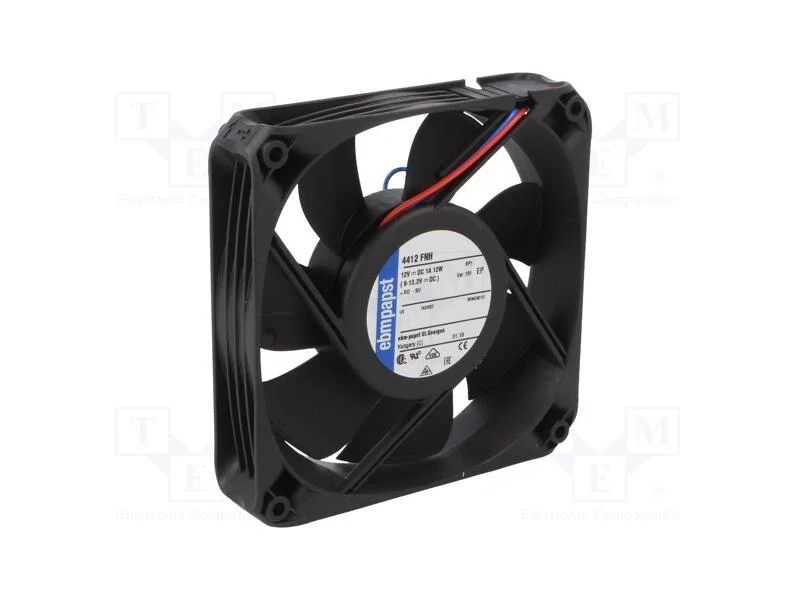 Ventilador: Dc, Transversal, 12vdc, 119x119x25mm, 222,6m3/H, 55dba