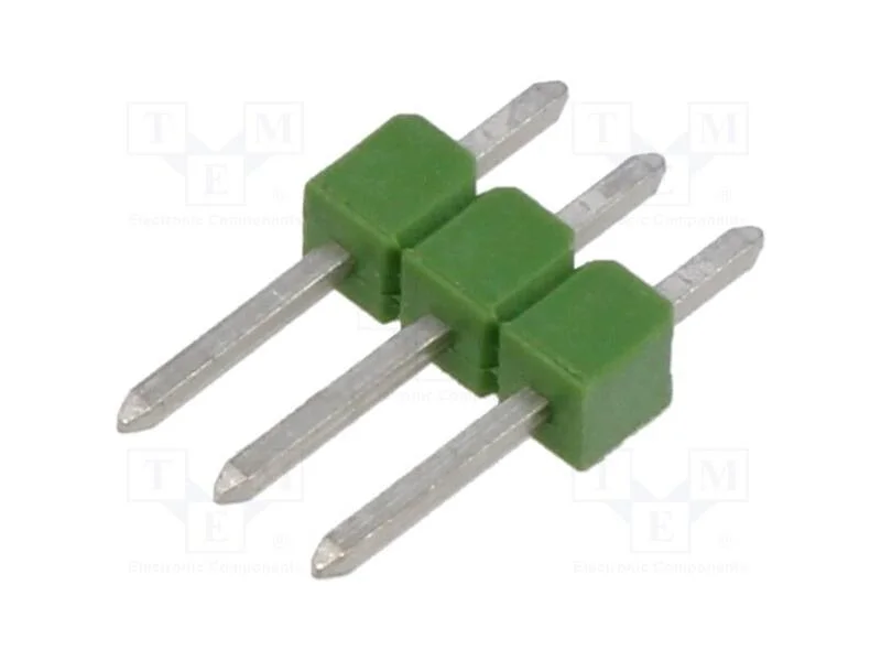 Barra de pinos, pinos, AMPMODU MOD II, macho, PIN.