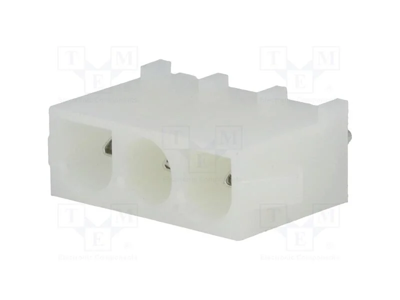 Tomada, fio-placa, macho, 6,35mm, PIN: 3, Sistema.