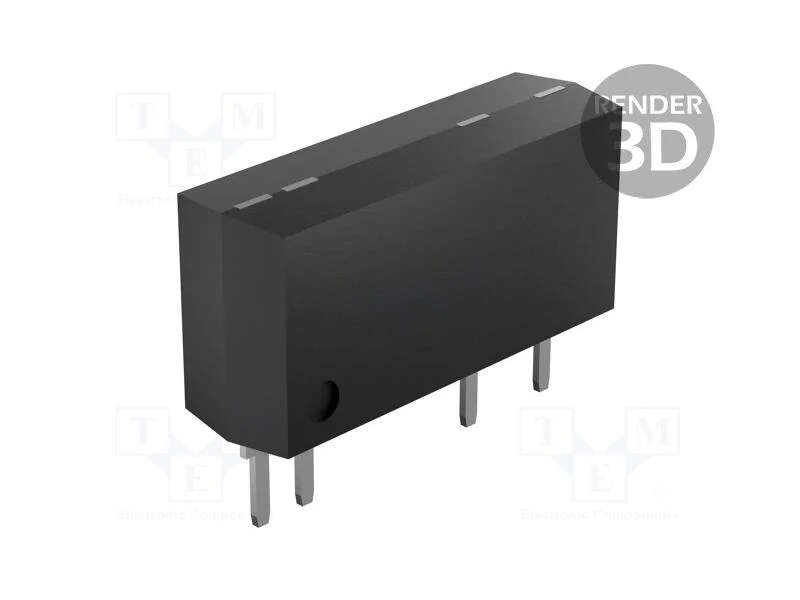 Relé: Semicondutores, 4000ma, Max.60vdc, Tht, Sop4, -40÷85c, 0,09o
