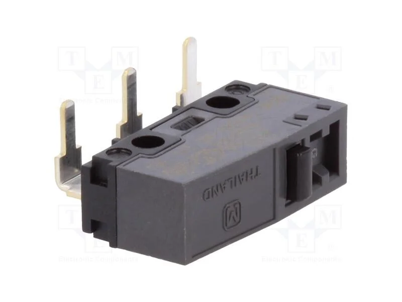 Microinterruptor SNAP ACTION, 5A/250VAC, 5A/30VDC.