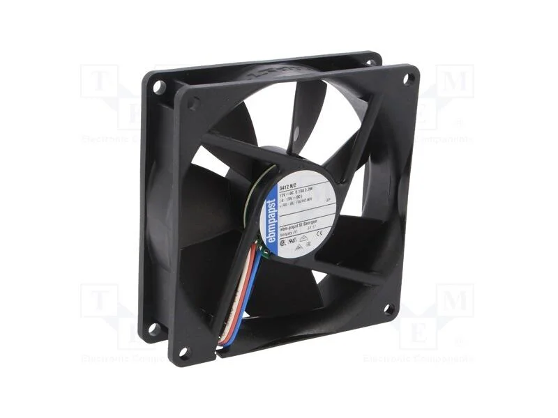 Ventilador: Dc, Transversal, 12vdc, 92x92x25mm, 84m3/H, 32dba