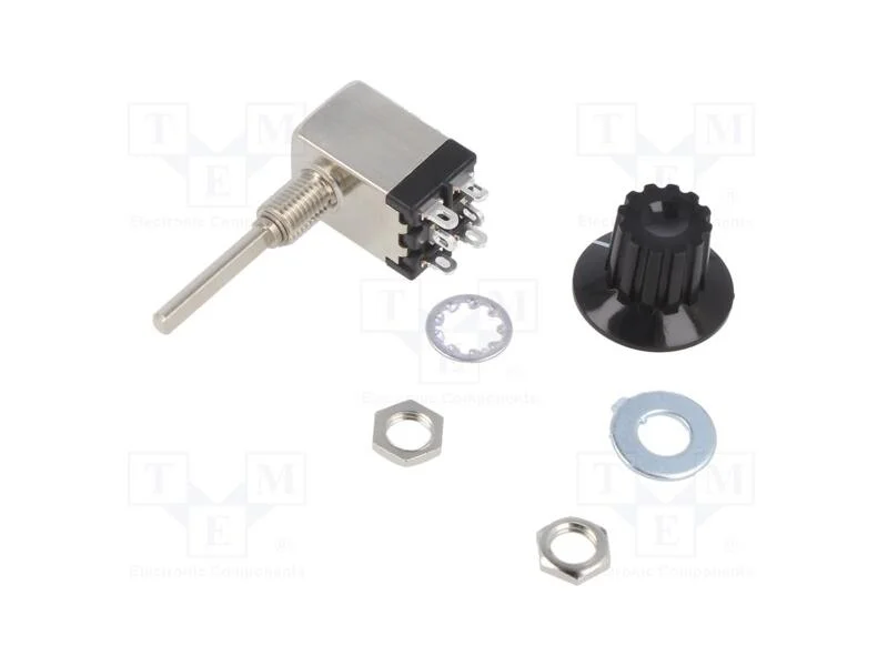 Interruptor: Giratório, Pos: 3, Dp3t, 5a/125vac, 3a/30vdc, -10÷70c