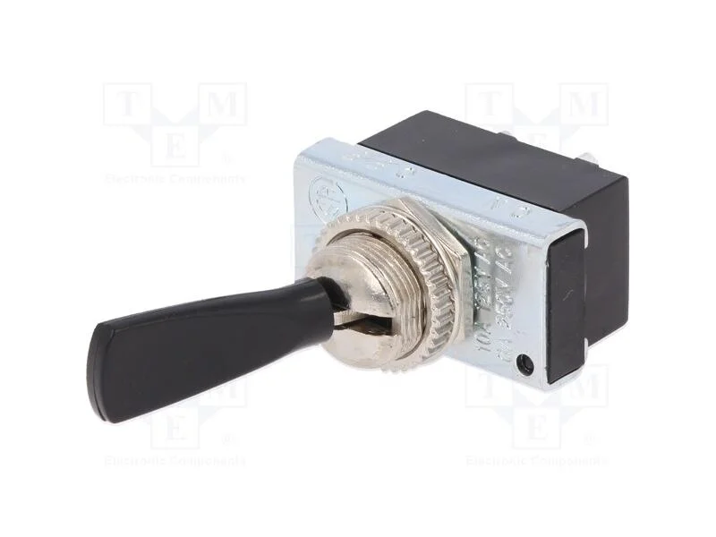 Interruptor: de alavanca, Pos: 2, SPST, ON-OFF, 6.