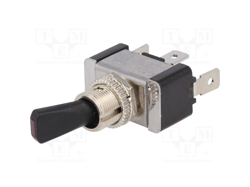 Interruptor: de alavanca, Pos: 2, SPST, ON-OFF, 2.