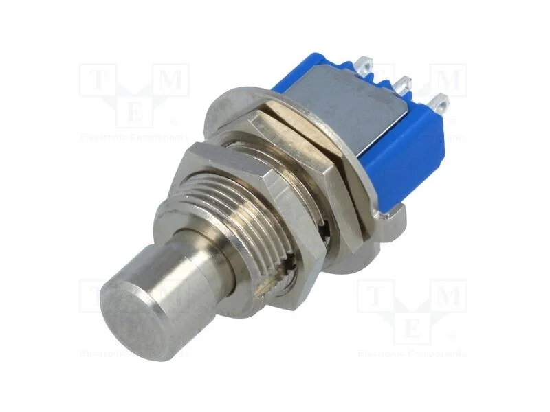 Interruptor: de Pressão, Pos: 2, Spdt, 3a/250vac, 4a/30vdc, On-(On)