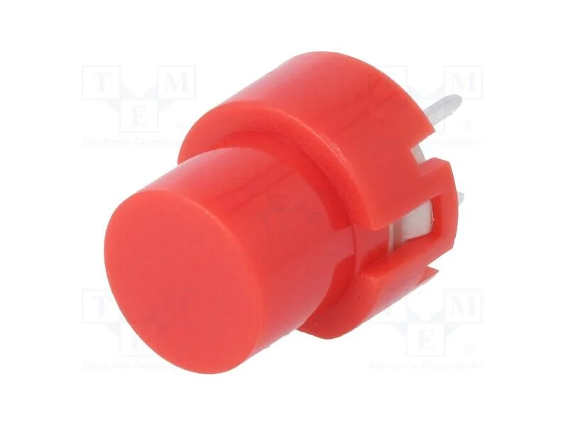 Interruptor: de Teclado, Pos: 2, Spst-No, 0,01a/35vdc, Vermelho