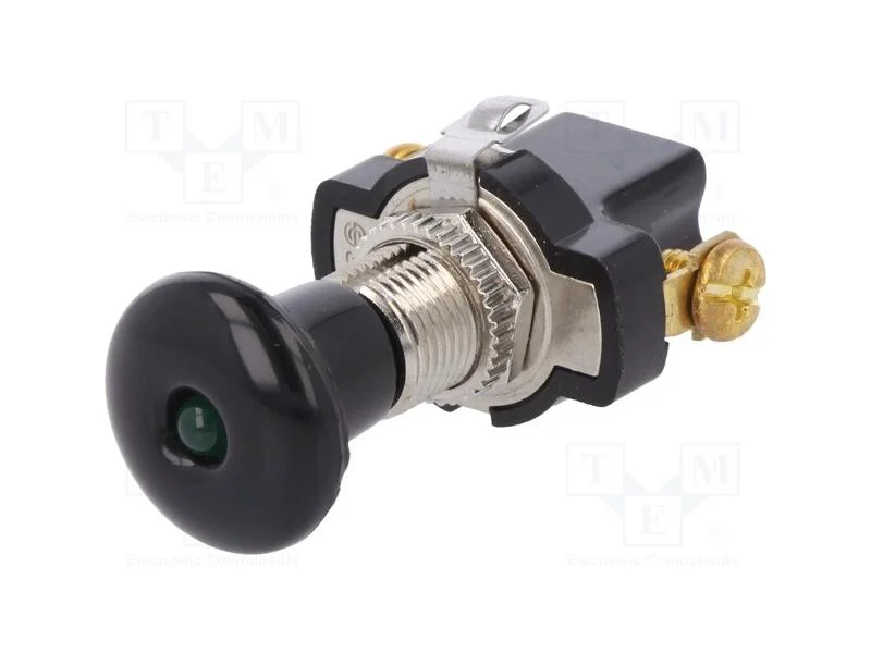 Interruptor: Extraível, Pos: 2, 10a/14vdc, Preto, Ilum: Led, A3-30