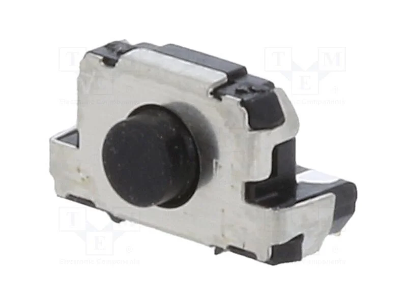 Microinterruptor TACT, SPST, Pos: 2, 0,02A/15VDC,.