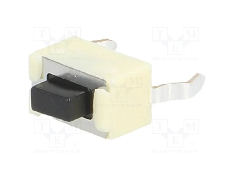 Microinterruptor TACT, SPST, Pos: 2, 0,05A/12VDC,.