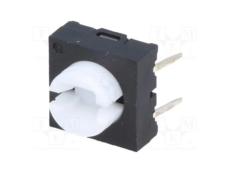 Microinterruptor TACT, SPST-NO, Pos: 2, 0,05A/24V.