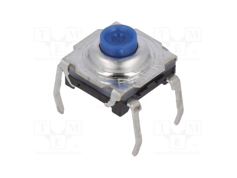Microinterruptor Tact, Spst-No, Pos: 2, 0,05a/32vdc, Tht, 3n, Ip60