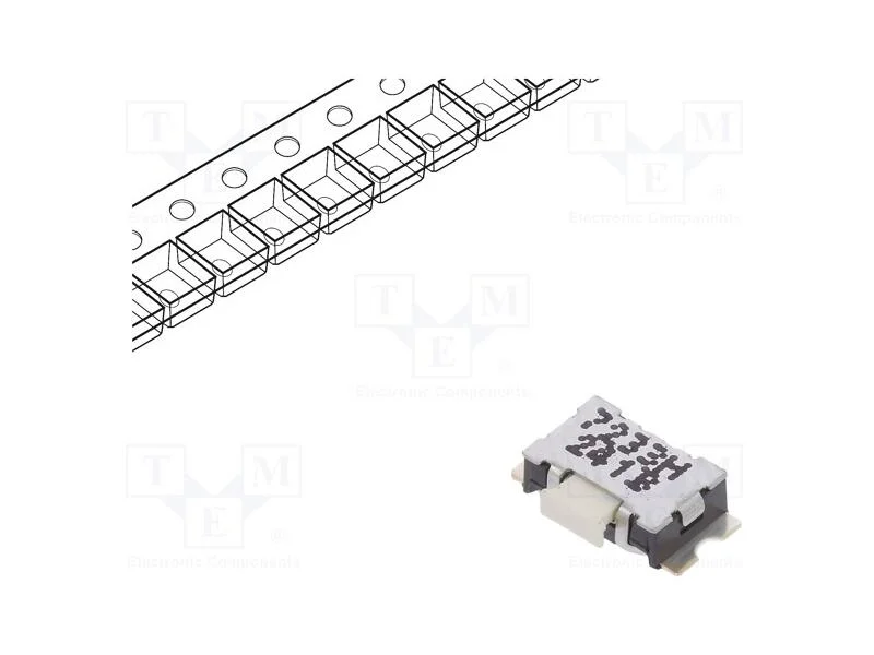 Microinterruptor TACT, SPST-NO, Pos: 2, 0,05A/32V.