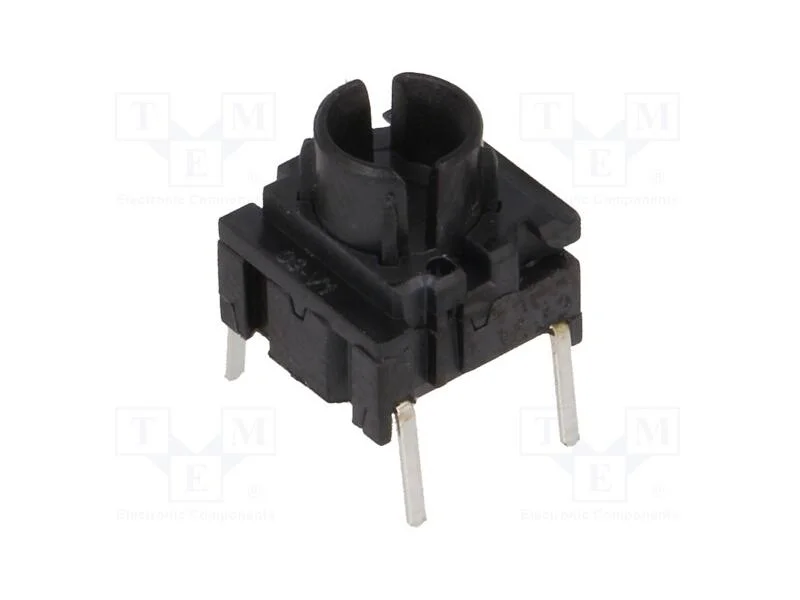 Microinterruptor TACT, SPST-NO, Pos: 2, 0,05A/24V.