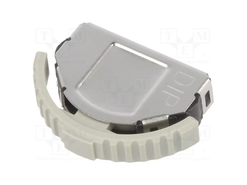 Microinterruptor TACT, Pos: 2, 0,01A/5VDC, SMD, n.