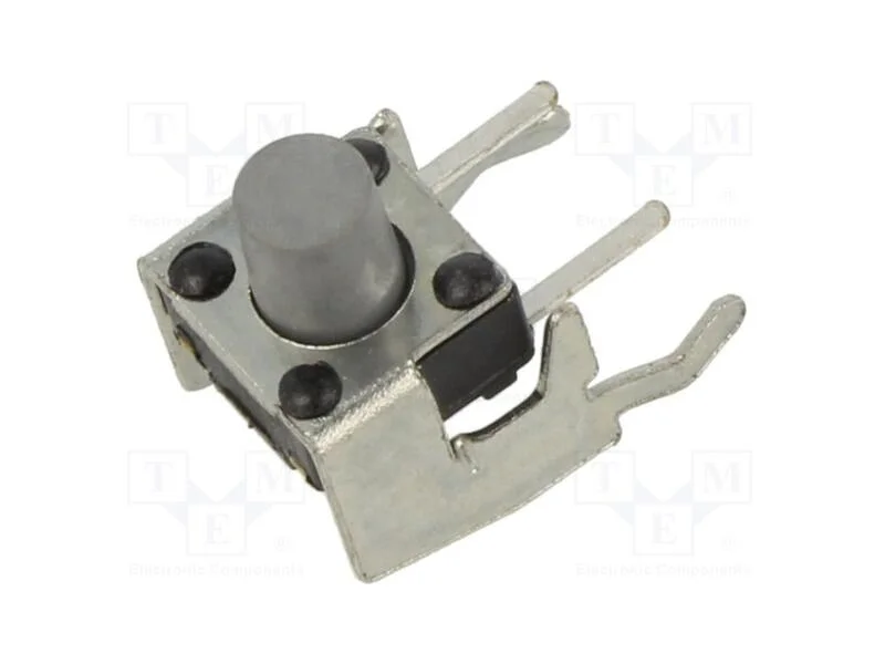 Microinterruptor TACT, SPST-NO, Pos: 2, 0,05A/12V.