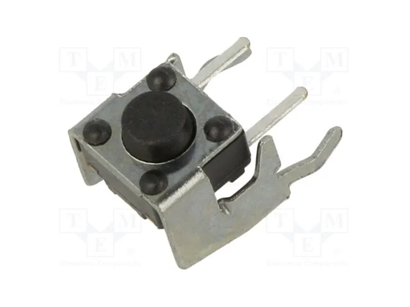 Microinterruptor TACT, SPST-NO, Pos: 2, 0,05A/12V.