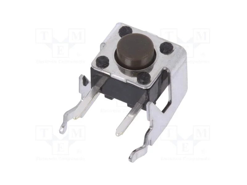 Microinterruptor TACT, SPST, Pos: 2, 0,05A/12VDC,.