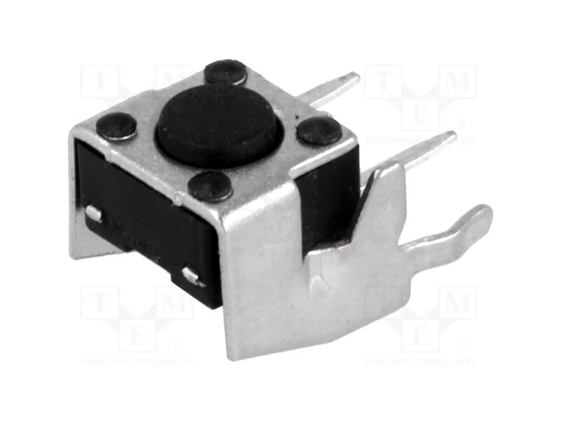 Microinterruptor TACT, SPST-NO, Pos: 2, 0,05A/12V.