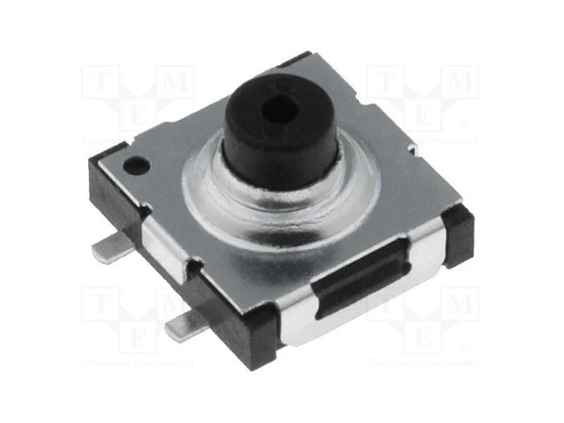 Microinterruptor TACT, SPST-NO, Pos: 2, 0,05A/12V.