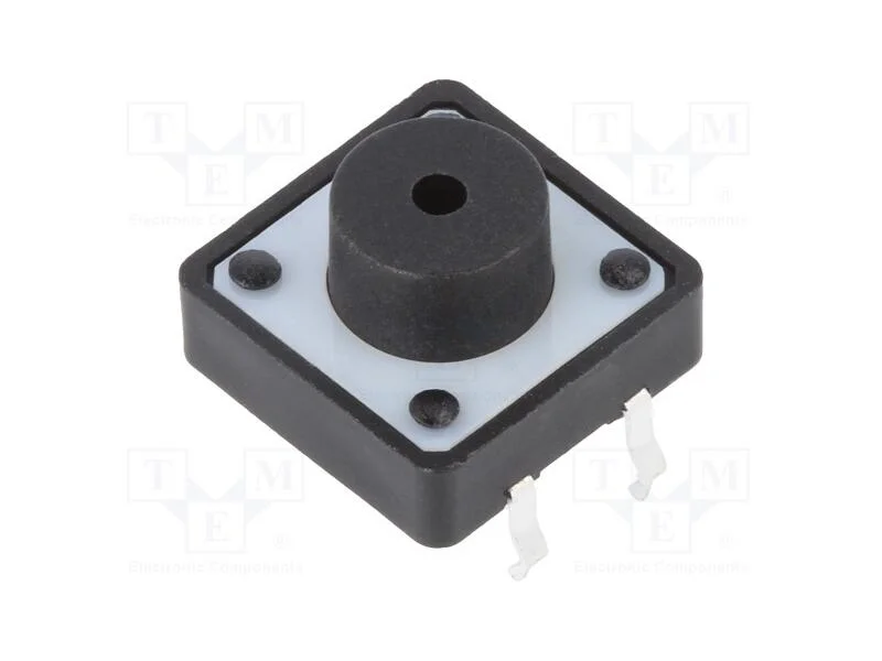 Microinterruptor TACT, SPST-NO, Pos: 2, 0,05A/12V.
