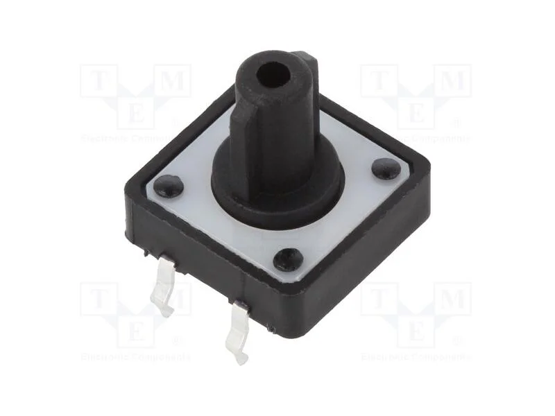 Microinterruptor TACT, SPST-NO, Pos: 2, 0,05A/12V.