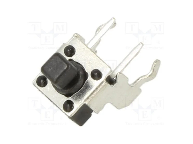 Microinterruptor TACT, SPST-NO, Pos: 2, 0,05A/12V.