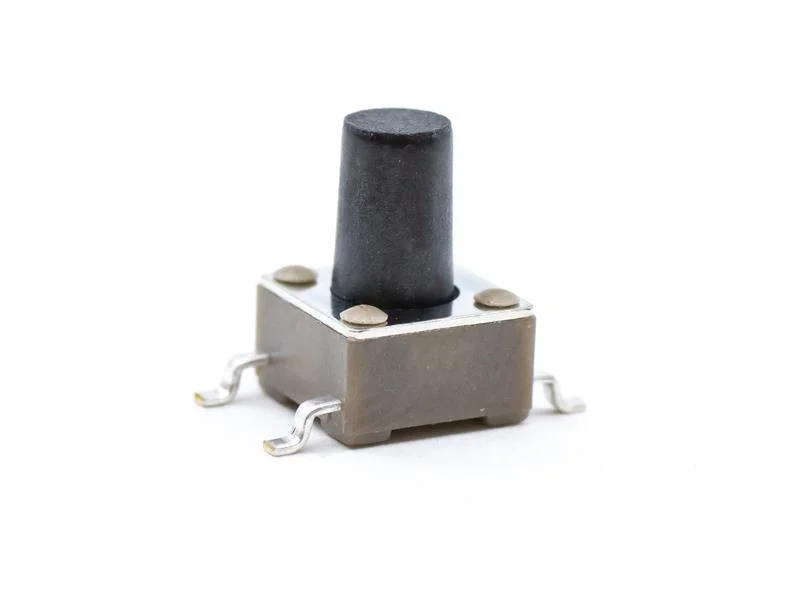 Microinterruptor TACT, SPST-NO, Pos: 2, 0,05A/12V.