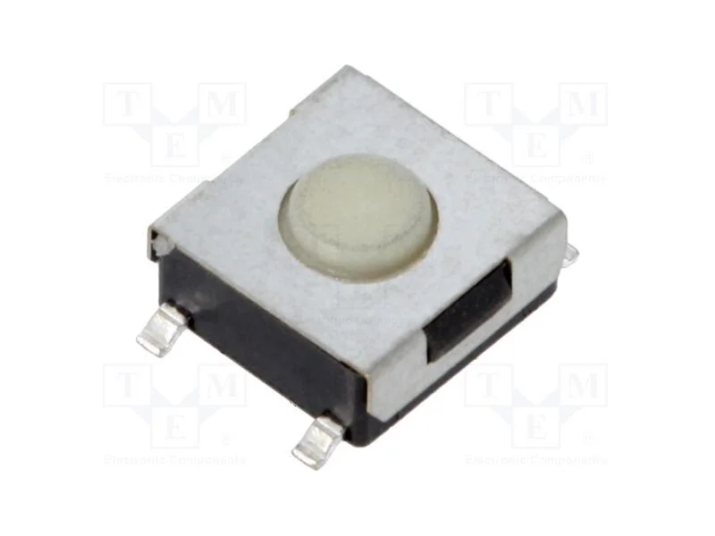 Microinterruptor TACT, SPST-NO, Pos: 2, 0,05A/12V.