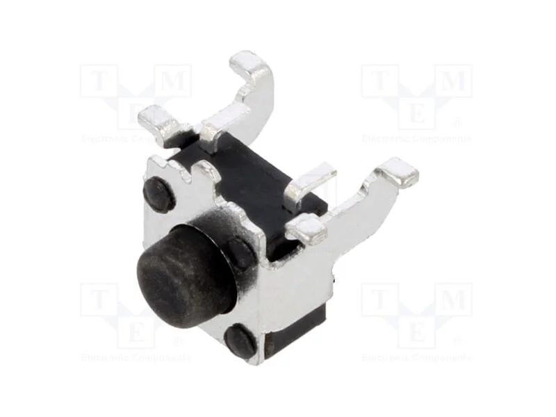 Microinterruptor TACT, SPST-NO, Pos: 2, 0,05A/12V.
