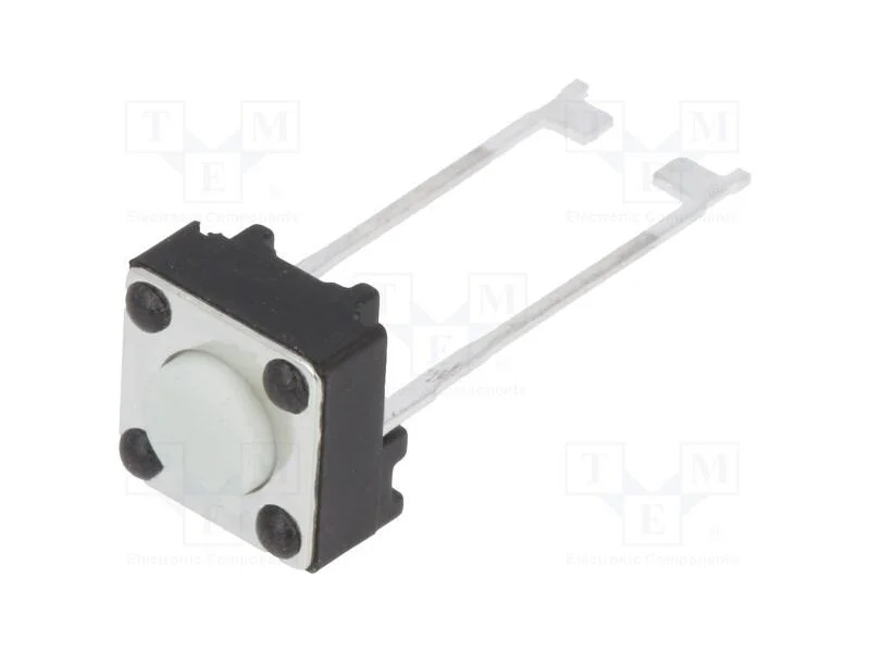 Microinterruptor TACT, SPST, Pos: 2, 0,05A/12VDC,.