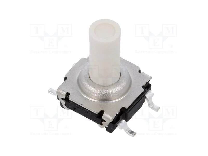 Microinterruptor TACT, SPST, Pos: 2, 0,05A/12VDC,.