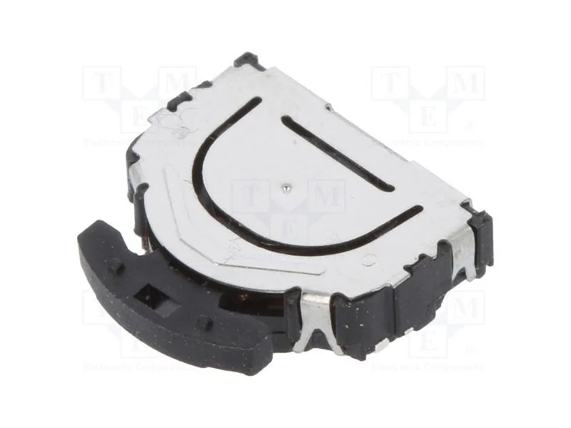 Microinterruptor TACT, Pos: 2, 0,01A/5VDC, SMT, n.