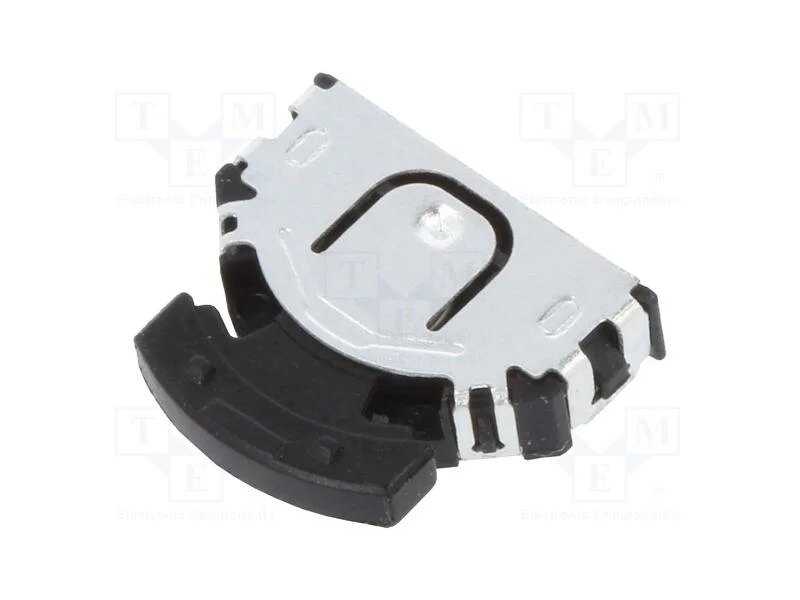 Microinterruptor TACT, Pos: 2, 0,01A/5VDC, SMT, n.