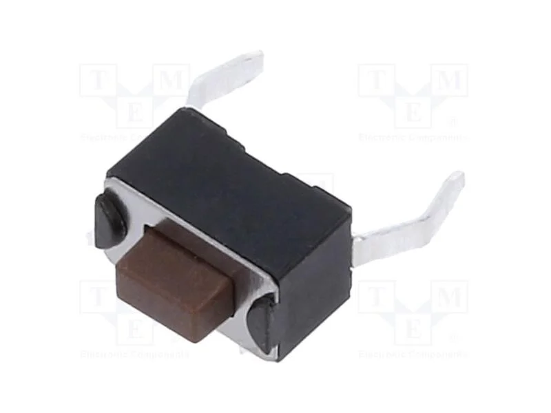 Microinterruptor TACT, SPST-NO, Pos: 2, 0,05A/12V.