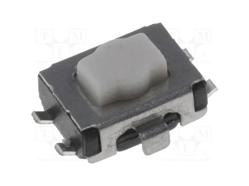 Microinterruptor TACT, SPST-NO, Pos: 2, 0,05A/12V.